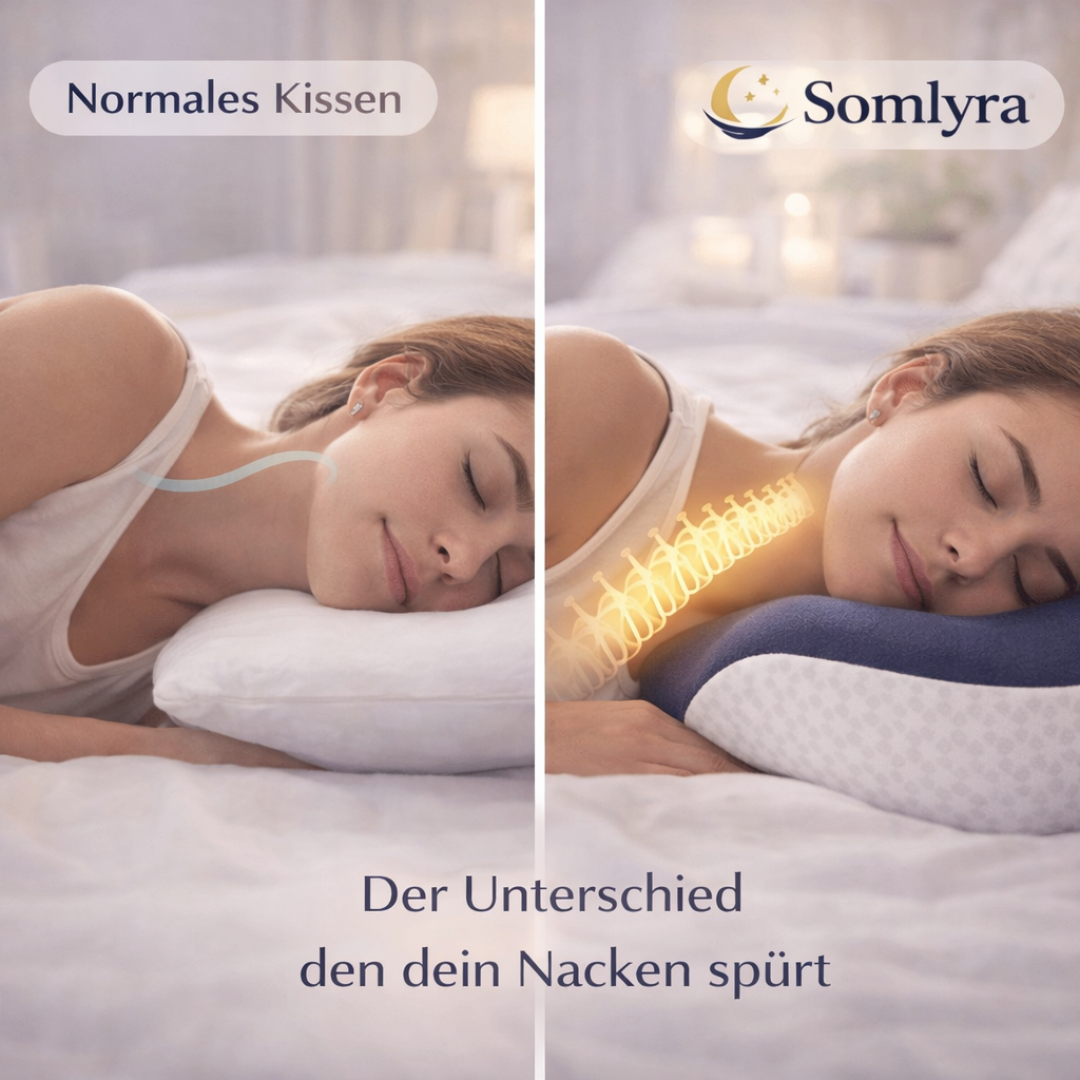 Somlyra Ergonomisches Nackenkissen